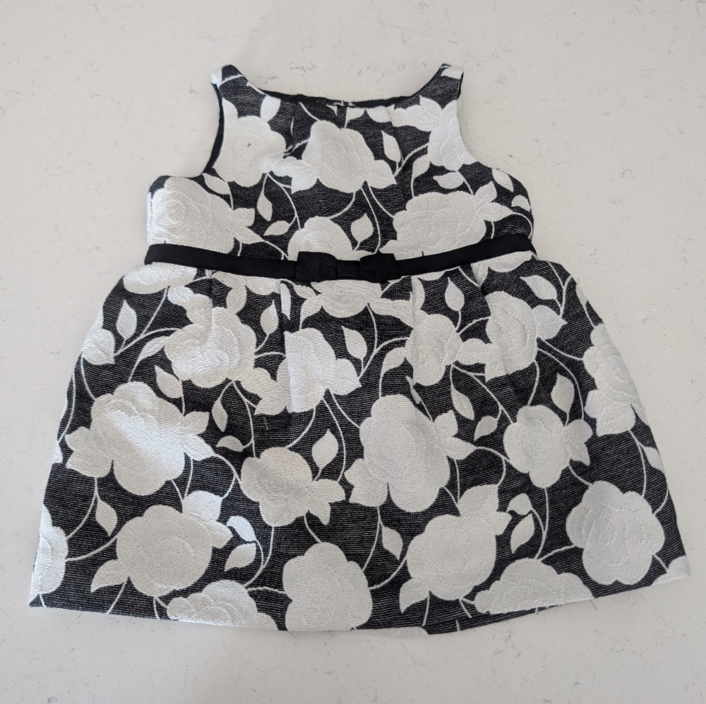 Janie and Jack Floral Print Dress Sz 6-12 months
